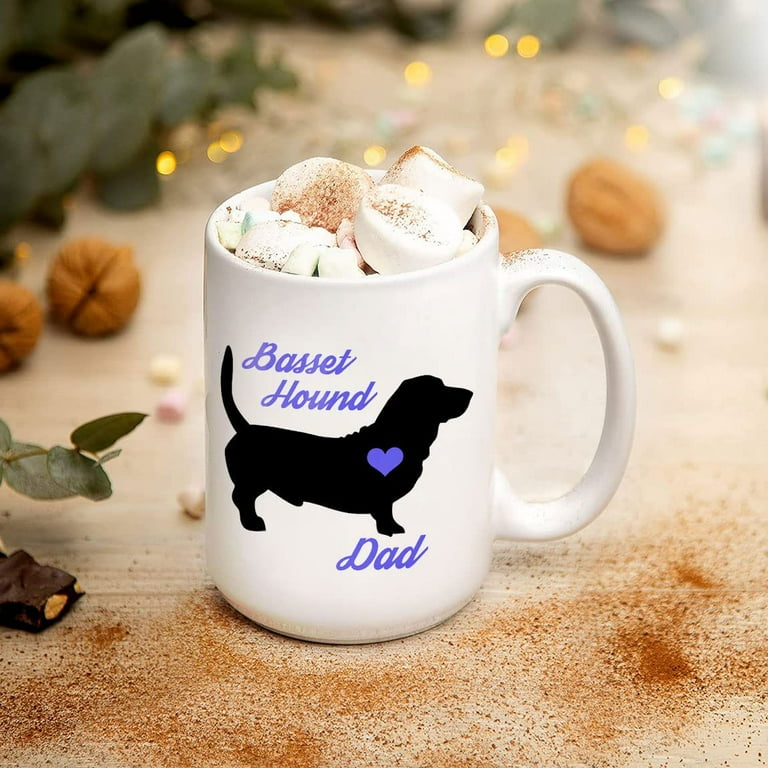 Basset hound coffee mug 2025