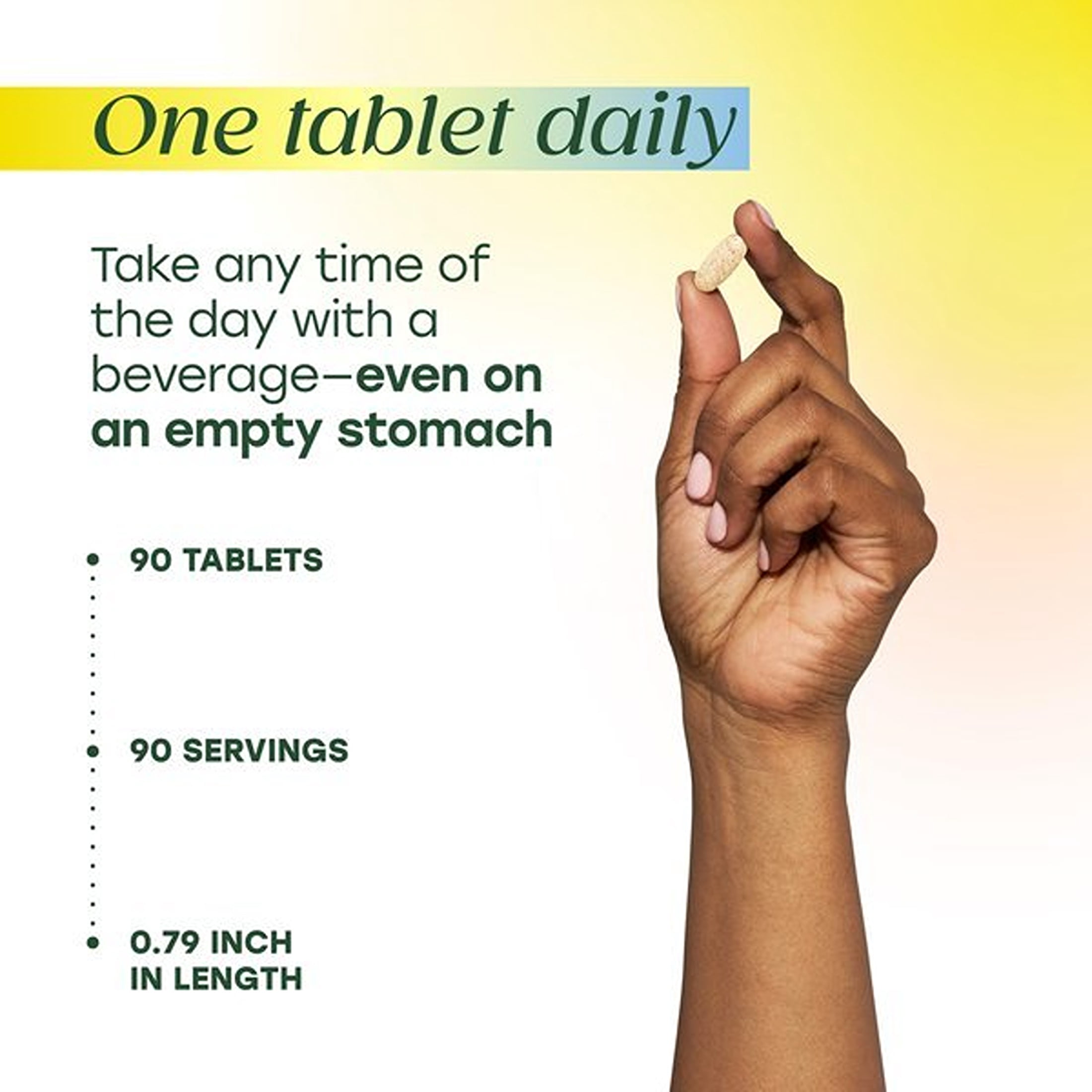 MegaFood One Daily Iron Free Multivitamin - Immune & Bone Support - Non-GMO - 90 Servings