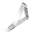 thumbnail image 2 of RuiJiao 6-piece Stainless Steel Table Cloth Holder Clips for Outdoor & Indoor Use, Stainless Steel Heavy Duty Picnic Table Clips, Ideal for Restaurant, Home, Kitchen, Wedding, Picnics, 2 of 5