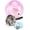 Pink, variant on Auto Rolling Ball with Mouse Cat Toy,Realistic Animal, 360-degree rotating scroll,Interactive Ball for Multi-cat Household,Self-Rolling Interactive Cat Ball for Bored (1, Blue, AAA Battery Version)