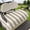 Khaki, variant on Golf Cart Seat Covers for 2 Seater,Blue Brown Microfiber Cart Seat Towel Blanket,Farmhouse Wood Grain Vintage Vertical Striped Absorbent NonSlip Bench Seats Protector for Golf Course 51"x31"