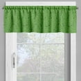 thumbnail image 2 of Ambesonne Green Valance Pack of 2, Grass Growth Abstract, 42"X18", Lime Green Emerald, 2 of 5