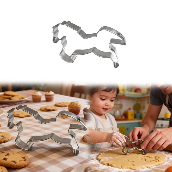 Cookie Cutters Horse Cookie Cutters Stainless Steel Horse Cutter Animal Shape Cookies Cutters Cutter Moulds For Holiday Food Party And Baking