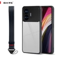 thumbnail image 3 of [Compatible With realme gt neo5 se , Translucent Matte Back Slim Shockproof Phone Cover (Camo Black), 3 of 7