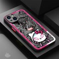 thumbnail image 3 of Funda de teléfono para Apple iPhone 13 Mini 8 Plus 14 Plus 15 Pro Max XR X 12 11 Pro XS Max 7, cubierta mate Marvel Spidermans Hello Kitty, 3 of 5