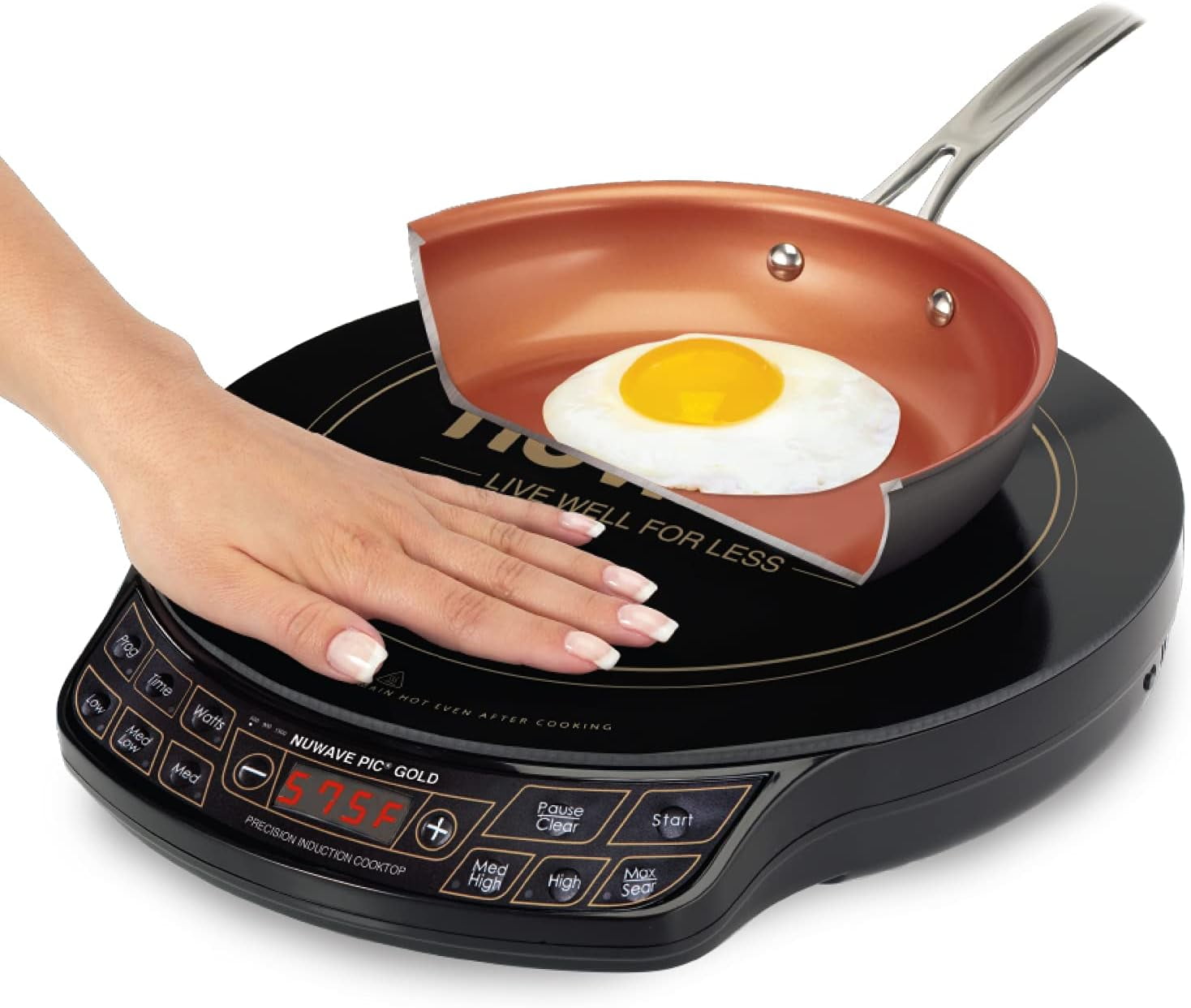NuWave Precision Induction Cooktop 1300 Watts - Learn how to Feed