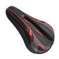 thumbnail image 4 of Bike Seat Cushion Padded Bike Seat Cove, Extra Padding Saddle fit with Stationary Exercise Bike, Outdoor and Indoor Red, 4 of 8
