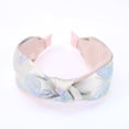 thumbnail image 5 of Unique Bargains 1 Pc Jacquard Embroidery Tie Headbands for Women Blue, 5 of 6