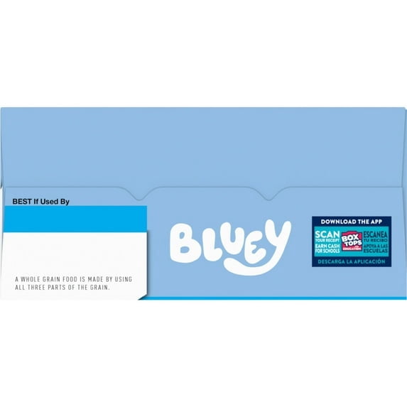 Bluey Cereal, Crispy Corn Cereal Puffs, Made with Whole Grain, Family Size, 18 oz(pack of 2)