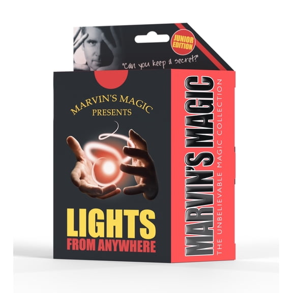 Marvin's Magic - Lights from Anywhere Junior Edition | Amazing Magic Set for Kids | Includes Light Props and Instructions | Suitable for Ages 8 (Kids)