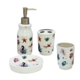 thumbnail image 4 of Juego de Accesorios de Baño, 4 Piezas de Plástico, Juego de Regalo, Soporte para Cepillo de , Taza para Cepillo de , de Jabó Soledad Dispensador de jabón y jabonera, 4 of 9