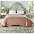 thumbnail image 1 of Cozy Tyme Urima Blush Flanelle Réversible Sherpa Jeter Couverture - Super Doux, Confortable, 60 "x 80", 1 of 10