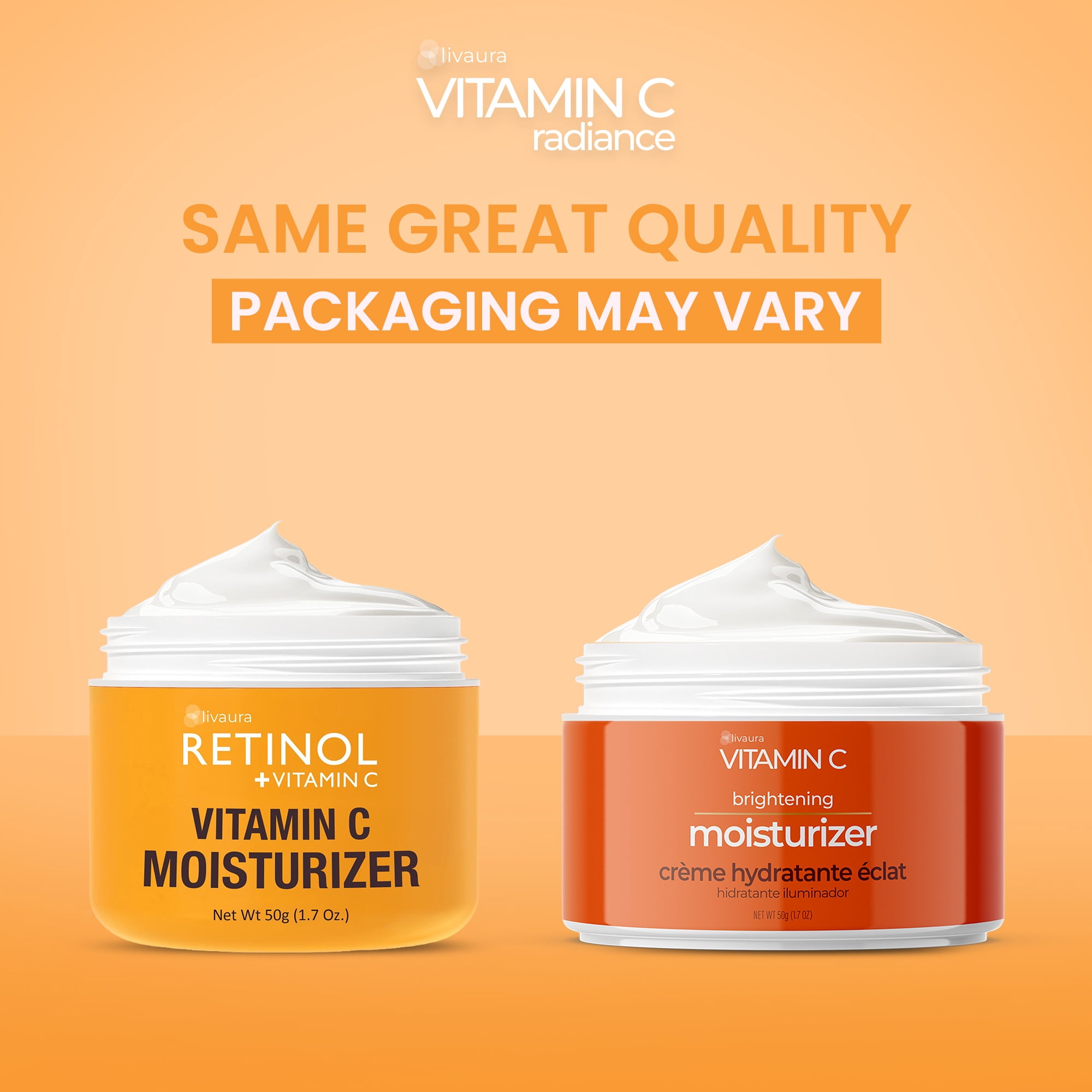 Retinol and Vitamin C Face Moisturizer – Hydrating Anti-Aging Cream