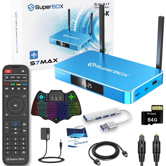 Super Box S7 Max 2026 Smart TV Box