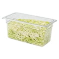 thumbnail image 2 of Met Lux Rectangle Clear Plastic 1/3 Size Cold Food Storage Container - 6" Depth - 10 count box, 2 of 3