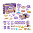 thumbnail image 3 of 33pc Play House Kitchen Toy Set Children Tea Play Set for Kids, Role Playing Toy with Dessert and Tableware, 3 of 5