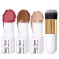 thumbnail image 1 of Maquillaje en barra Trio KIMUSE, crema, colorete e iluminador, 1 of 9