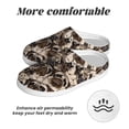 thumbnail image 6 of Disketp Pug Women's Men's Slippers Plush Slip-On House Slipper for Winter Indoor Soft Cushion Non-slip Fluffy Slides Slippers-37/38, 6 of 7