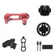 thumbnail image 1 of Eigraketly Soporte de extensión para manillar de bicicleta de aleación de aluminio, soporte desmontable para bicicleta, soporte para cámara deportiva, Ciclismo Rojo Eigraketly OD028687-02B, 1 of 6