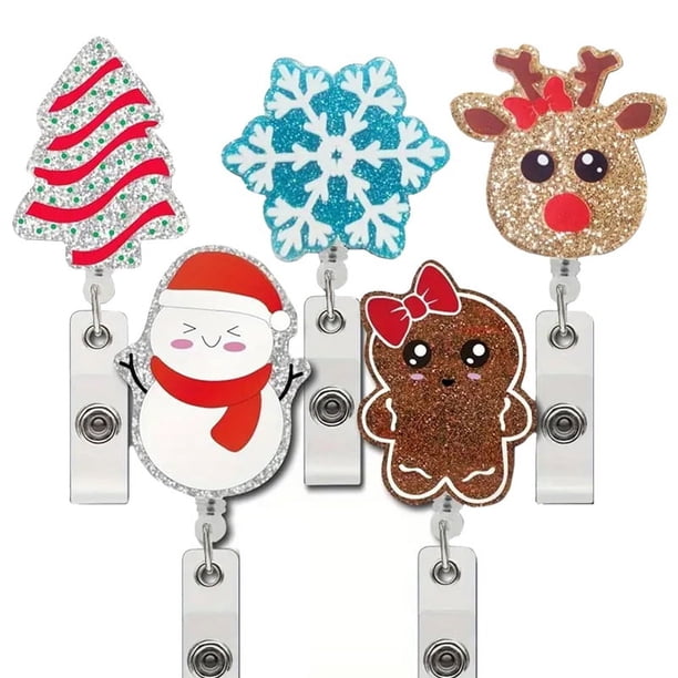 Carrete de de Fieltro para Navidad, para Enfermeras, Profesores, Médicos, Mujeres, Hombres, Adornos para Oficina, Regalos