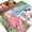 LightBLue, variant on Summer Flamingo 2'x6' Runner Rugs for Hallway Kitchen Bedside Non Slip, Tropical Plants Botanical Floral Pink Plaid Entryway Rug Runners with Rubber Backing, Long Carpet Runner for Laundry Room