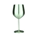 thumbnail image 1 of Copas de vino de acero inoxidable de 14 oz, copa de vino de metal irrompible, única, 1 of 8