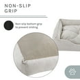 thumbnail image 2 of Sam's Pets Arlo® Medium Brown Plaid Dog Bed, 2 of 11