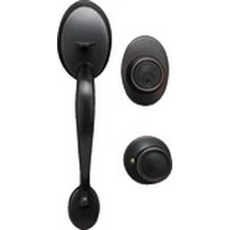 Hardware House Jemison/Pelham Entry Handle Set 42-4739 with Classic Bronze Finish