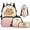 Bear, variant on Boys 17 Inch Backpack Set 4 Piece Galaxy Wolf Print School Bookbag with Lunch Box, Water Bottle Holder and Pencil Case for Elementary