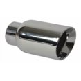thumbnail image 1 of Vibrant Performance Exhaust Tail Pipe Tip 1207 2-1/4 Inch Inlet; 4 Inch Outlet; Stainless Steel; Round; Angle Cut; Beveled Edge; 7-3/4 Inch Length, 1 of 4