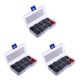 thumbnail image 2 of Toystoory 1 Box Badminton Racket Racquet Grommets Silver Gray Eyelets Accessories Type1 NO1, 2 of 6