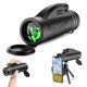 thumbnail image 1 of Telescopio monocular de alta potencia HD bifocal de 80x100, portátil, impermeable y antivaho, ideal para observación de aves, viajes, acampadas y senderismo (solo monocular)., 1 of 8