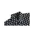 thumbnail image 4 of INSPIRE CHIC Men's Shirt Polka Dots Pattern Point Collar Long Sleeve Button Down Shirt 34 Black, 4 of 7