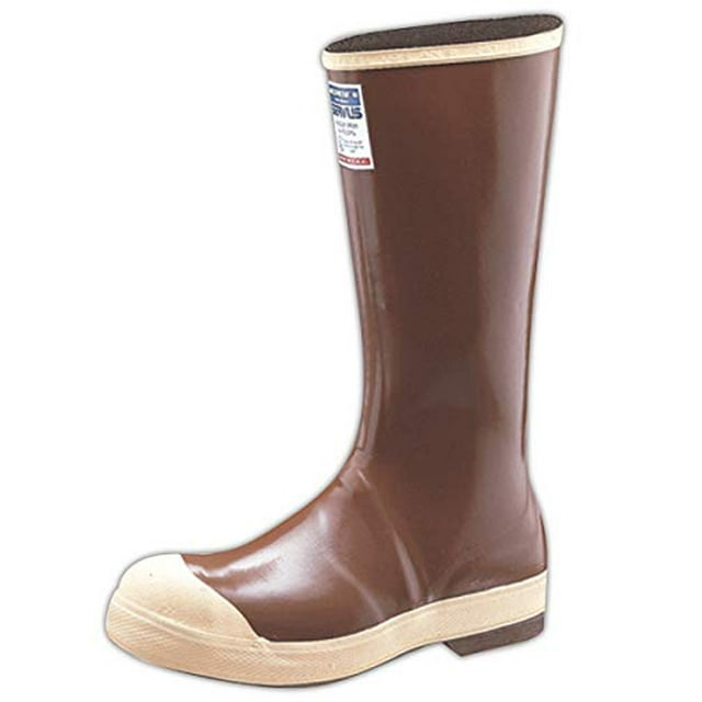 Servus 6" Neoprene Steel Toe Men's Work Boots with Chevron Outsole, Copper & Tan (22105)
