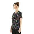 thumbnail image 4 of Scrub Star Women's Alive with Love Scrub Top, 4 of 5