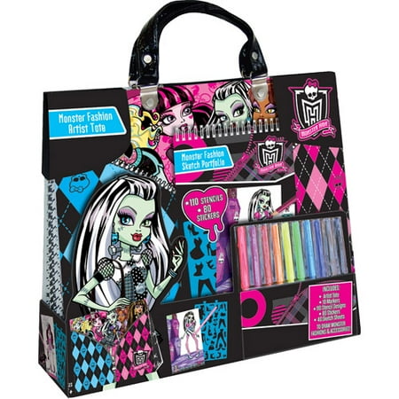 Monster High Artist Tote Compact Portfolio Set