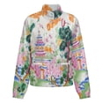 thumbnail image 5 of Jackets for Women Winter Coat Jackets Flannel Stand Collar Jacket(Chinese Style Pattern Color,Size:S-4XL), 5 of 7