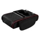 thumbnail image 1 of Almohadilla genérica para consola central de coche, cojín para reposabrazos de coche para SUV. Negro Rojo, 1 of 9