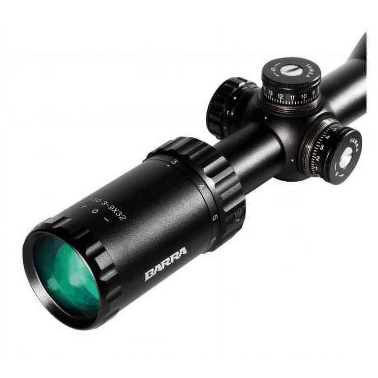 Barra H30 3-9x32 Illuminated BDC Rifle Scope - Walmart.com