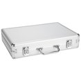 thumbnail image 2 of Caja de almacenamiento para relojes ANGGREK Aleación de Aluminio 24 rejillas color plata, 2 of 7