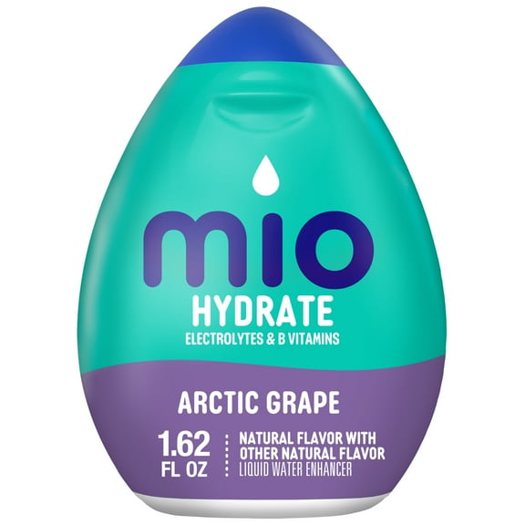 Mio Hydrate Arctic Grape Sugar Free Water Enhancer, 1.62 fl oz Bottle, Liquids
