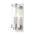 thumbnail image 4 of Livex Lighting-Hillcrest - Two Light Outdoor Wall Lantern Brushed, 4 of 12
