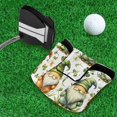thumbnail image 5 of Haosy Cute Gnomes with Hats Golf Mallet Putter Cover Strong Magnetic Leather Golf Club Headcover Closure, 5 of 7