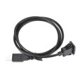 thumbnail image 2 of Usb Adapter Cable Car Usb Meter Cable USB 2.0 Dashboard Adapter Cable Single Port Audio Extension Wire For Car Motorcycle, 2 of 8