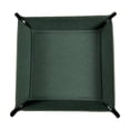 thumbnail image 4 of Leather Dice Tray Four-corner Folding Game Dice Tray Tray Deals Of The Day Clearance Gifts For Womem/Men, 4 of 9