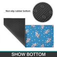 thumbnail image 6 of Pioneer Flower Floral Print Pattern Kitchen Rugs Sets Of 2, Anti Fatigue Non Slip Washable Floor Mats for Kitchen Sink Laundry, 17X30 Inch + 17X47 Inch, 6 of 6