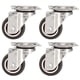 thumbnail image 1 of 4 ruedas giratorias universales TPR silenciosas de 360 grados de repuesto para muebles de silla de casa 38 ruedas de dirección, 1 of 15