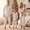 Dad, variant on AIGUR Family Matching Christmas Pajama Set, Santa Claus Tree Print T-shirt with Pants Sleepwear Loungewear