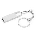 thumbnail image 1 of U Disk Mini Metal Portable USB 2.0 Flash Drive Memory Stick Computer Parts CW10472 Silver4G, 1 of 10