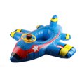 thumbnail image 1 of Anillo de natación, retenedor de asiento de inflado de aire grueso, forma de avión, cómodo anillo de natación para niños tipo 2, 1 of 2